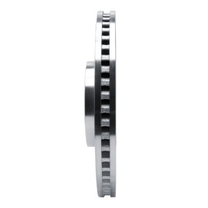 Lexus GS450H Brake Rotor (1) - Front - R1 Concepts - Drilled & Slotted - Silver - `11-`25